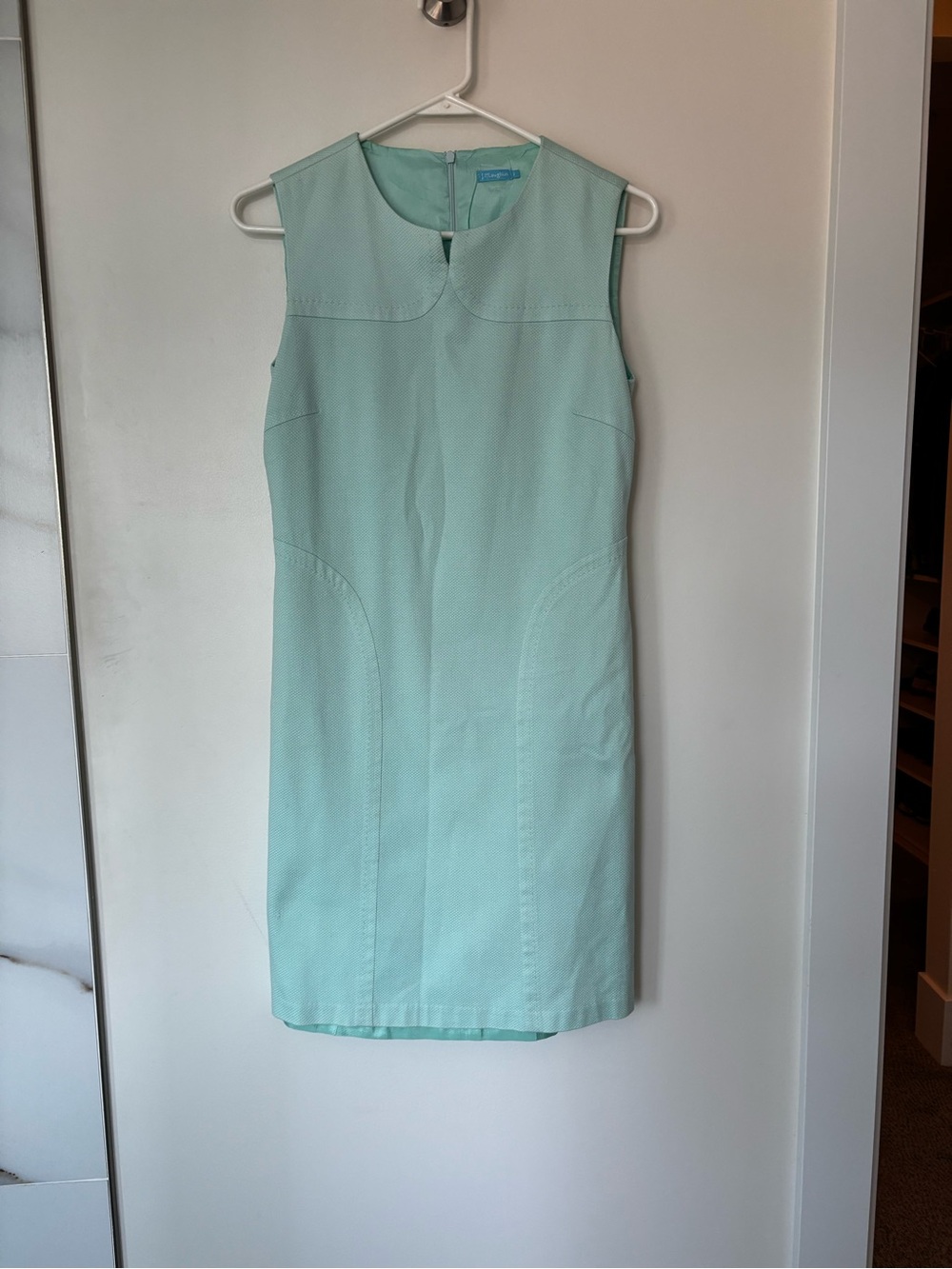 J. McLaughlin Sleeveless Mint  Dress